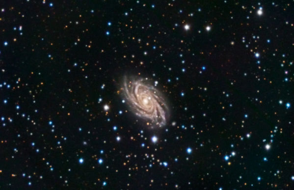 NGC 2336
NGC 2336, a spiral galaxy in Camelopardalis.  Captured with Maxim DL and CCDCommander, calibrated and stacked in CCDStack, processed in PixInsight and finished in Photoshop.  Unfortunately, seeing wasn't the best that night.
