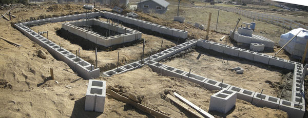 Foundation Panorama
A two shot panorama capturing the first layer of the foundation
