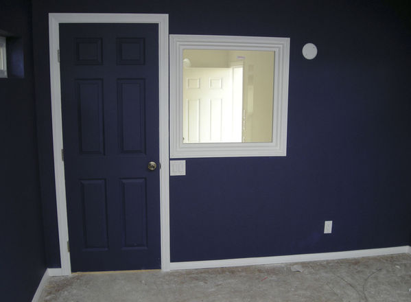 View to Warm Room
Interior paint is complete, looking toward the warm room.
