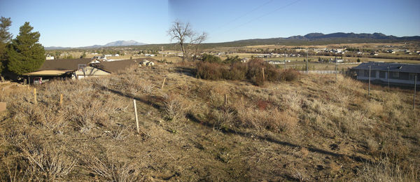 Site Before Construction
A panoramic view of the construction site on the day before construction began.
