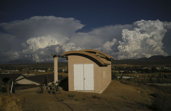 Convection
A major monsoonal convection storm dwarfs the observatory.
