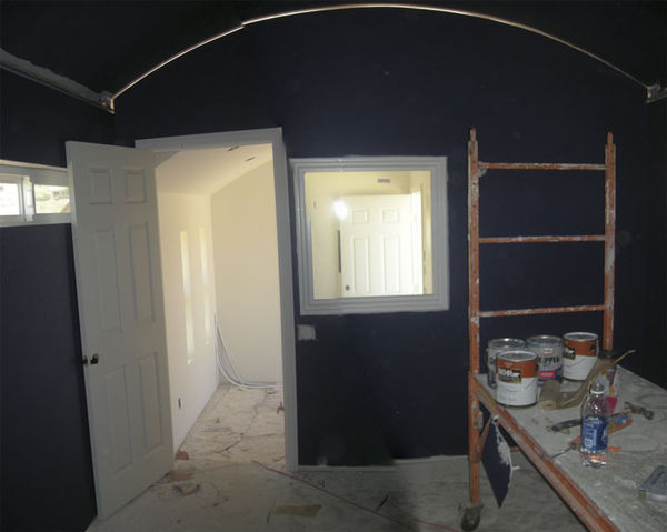 View to Warm Room
A composite view (note the stitching errors) looking from the observatory into the warm room.
