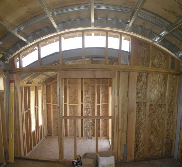 View into Warm Room
This panoramic view (please forgive the blending artifacts) shows the window and door between the observatory and warm room.
